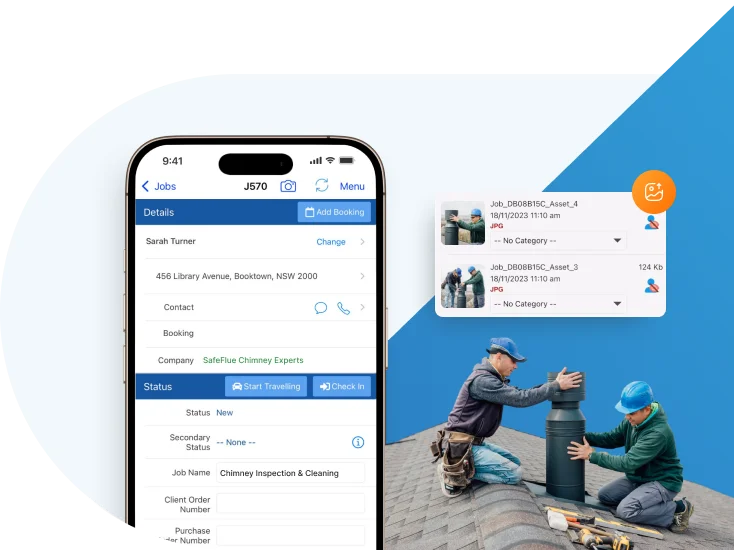 Visual representation of signing and capturing signatures.