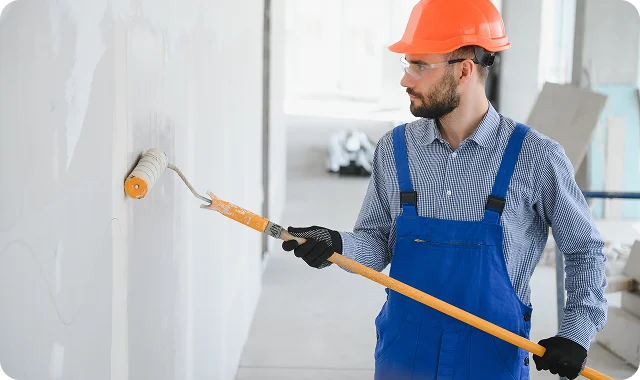 Painting contractor using job management software