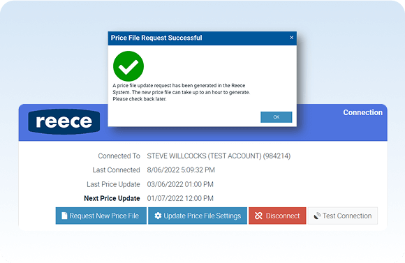Let Ascora automatically update your price files monthly