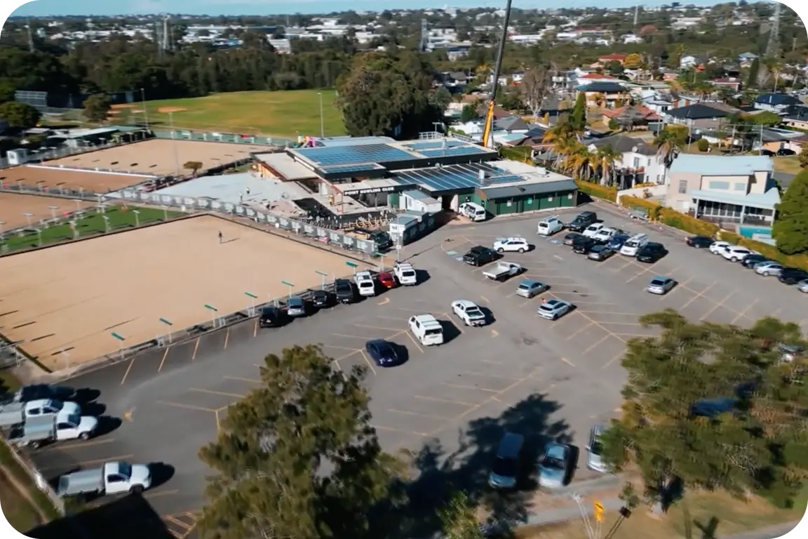Image featuring a tradie fixing a door